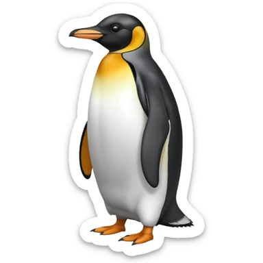 Pengiuns king sticker