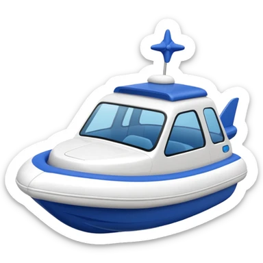 navio cruzeiro cor branca sticker