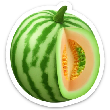 Melon sticker