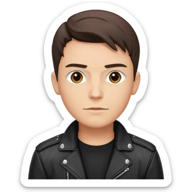 Connor from detroit become human sticker