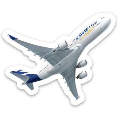 airbus a380 sticker