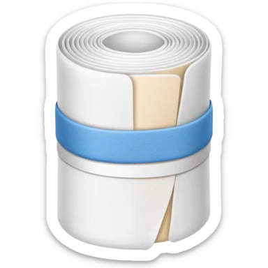 bandage roll sticker