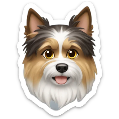 Biewer terrie sticker