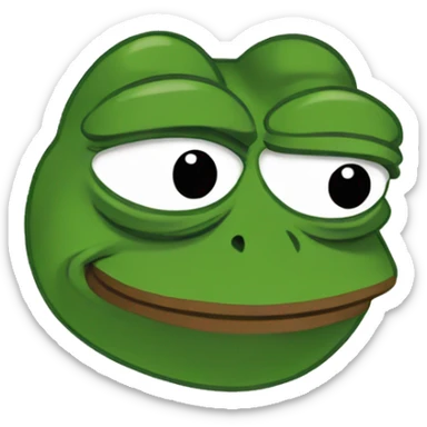 pepe the frog sticker