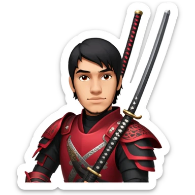 Katana Master sticker