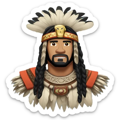 Roman Reigns tribal chief  sticker