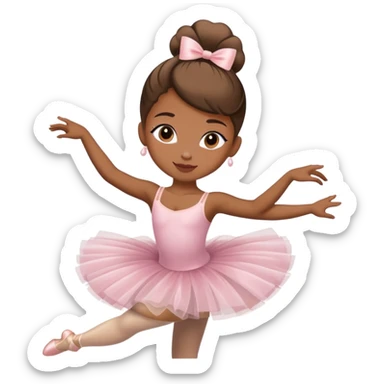 Capuchino ballerina  sticker