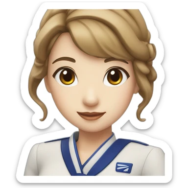 ANA All Nippon Airways cabin crew sticker