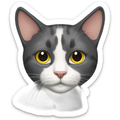 Holly Molly Cat sticker