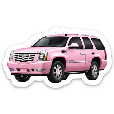 Mary Kay Pink Cadillac Escalade  sticker