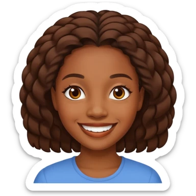 Kemi Badenoch, smiling sticker