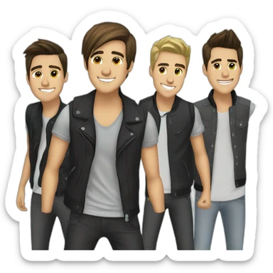 big time rush sticker
