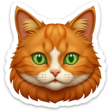 A stupid cat sticker