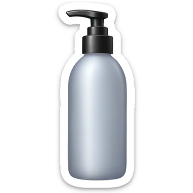 shampoo bottle sticker