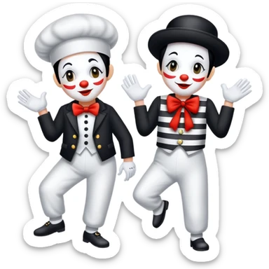 Create stickers with mime and dash sticker