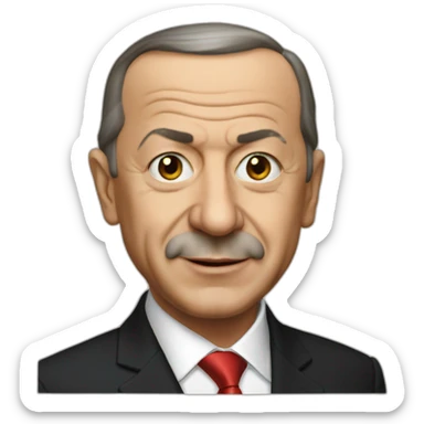 recep tayip erdogan sticker