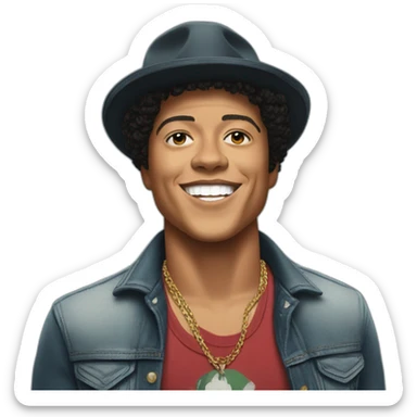 bruno mars sticker
