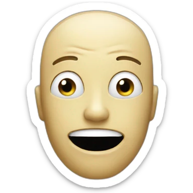 A weird body sticker