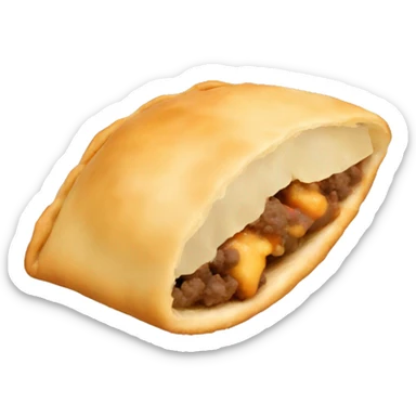Chilean empanada sticker