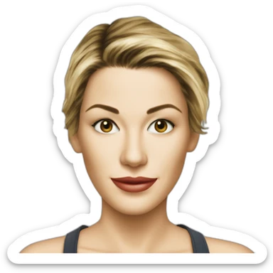 Sandrine Voillet Paris TV series 2007 sticker