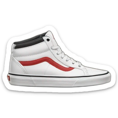 Michael jordan in vans sticker