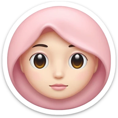  Couverture rose pastel sticker