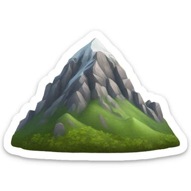 mountain sticker