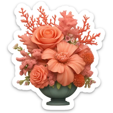 Valentino Coral fantasy sticker