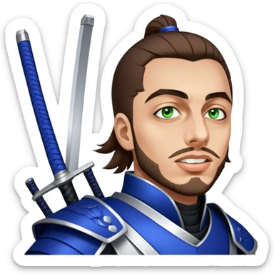 Steadfast Samurai sticker