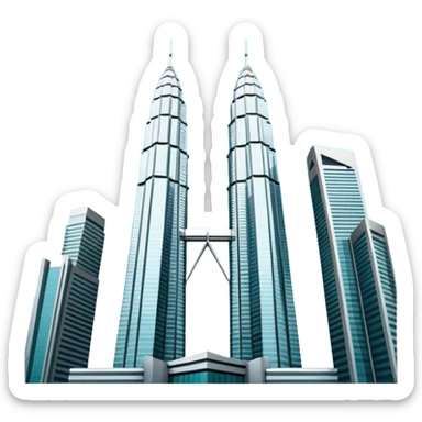 Petronas Towers sticker