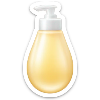 Lotion splatter  sticker