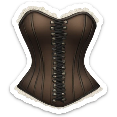 Corset sticker
