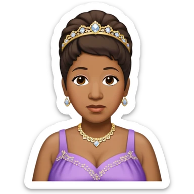 Aretha Franklin sticker