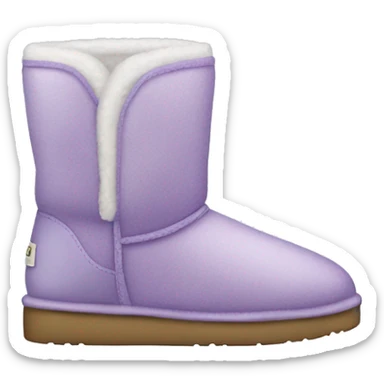 lilac uggs sticker
