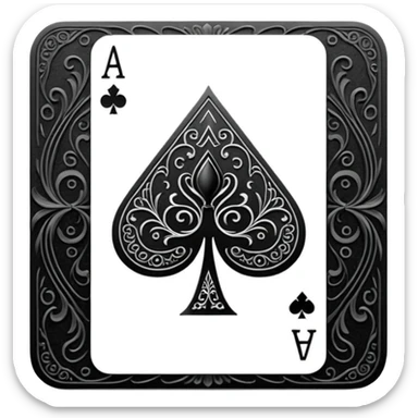 ace of spades sticker