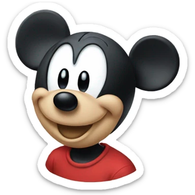 Mickey Mouse as emoji sticker