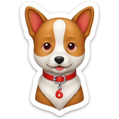 Dog saying 67 sticker