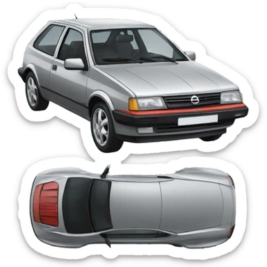  Opel Astra F sticker