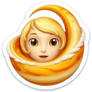 Venus planet sticker