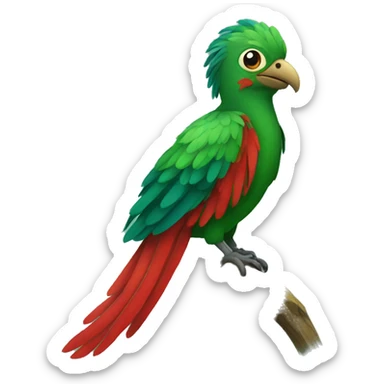 Quetzal sticker