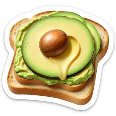 Avocado toast  sticker