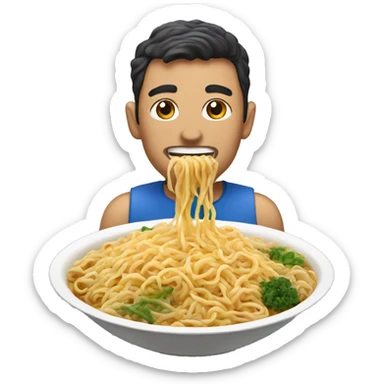 Buldak noodles sticker