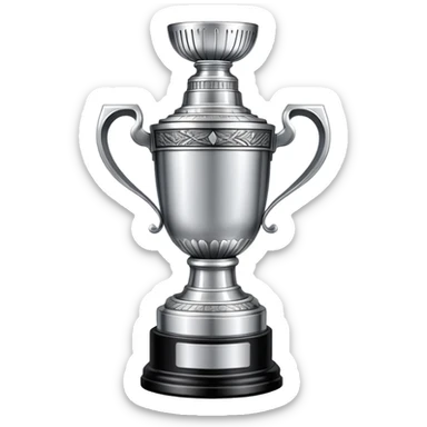 Hockey Stanley Cup championship trophy sticker
