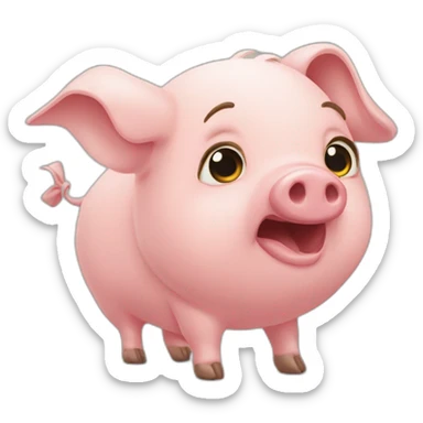 Kein schwein ruft mich an sticker