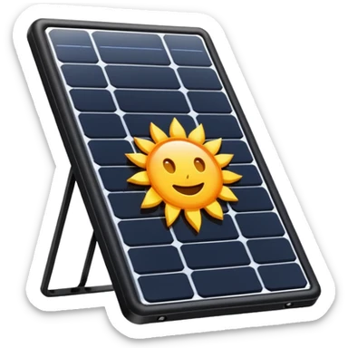 solar panel sticker
