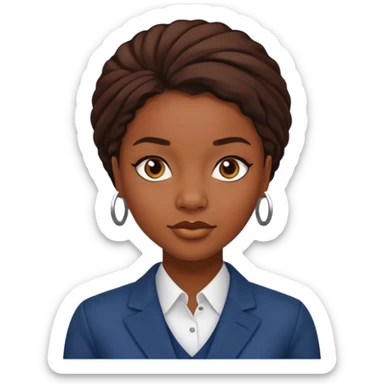 Kemi Badenoch, confident sticker