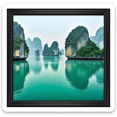 ha long  bay sticker