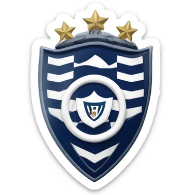 Escudo rayados Monterrey sticker