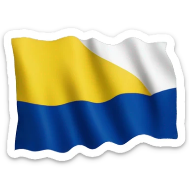 colombian territory with Colombian flag color  sticker