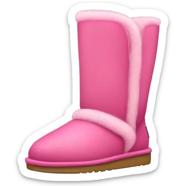 Pink Ugg boots sticker